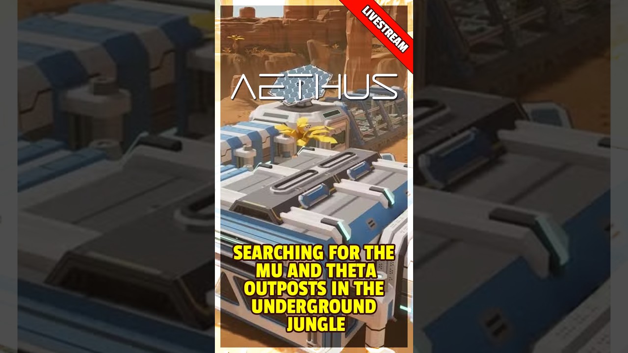 AETHUS | Livestream | VERTICAL | Ep. 6 | Searching For More Outposts In The Underground Jungle