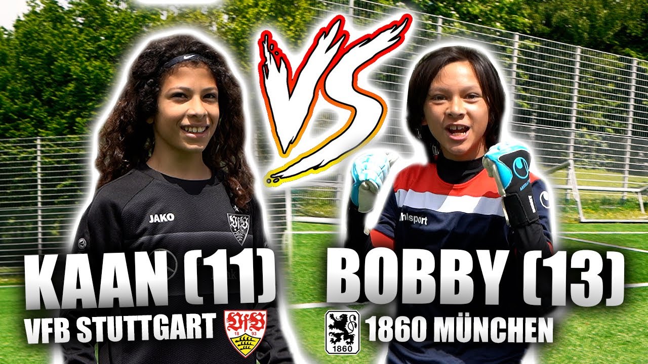Billy Bob Bracher vs Kaan Fußball Battle | 1860 München vs VFB Stuttgart |  #allegegenBobby