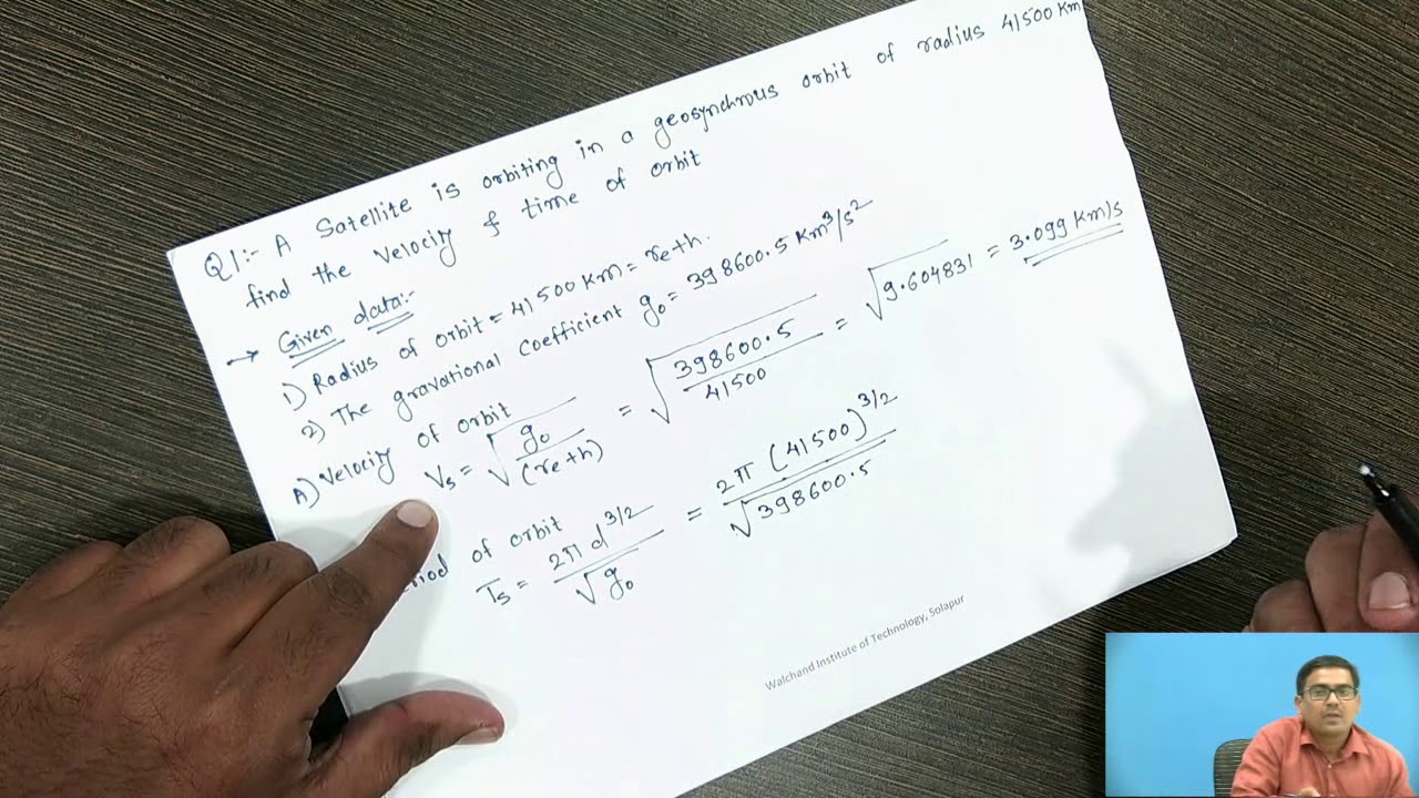 Numericals on Orbital Parameters 1