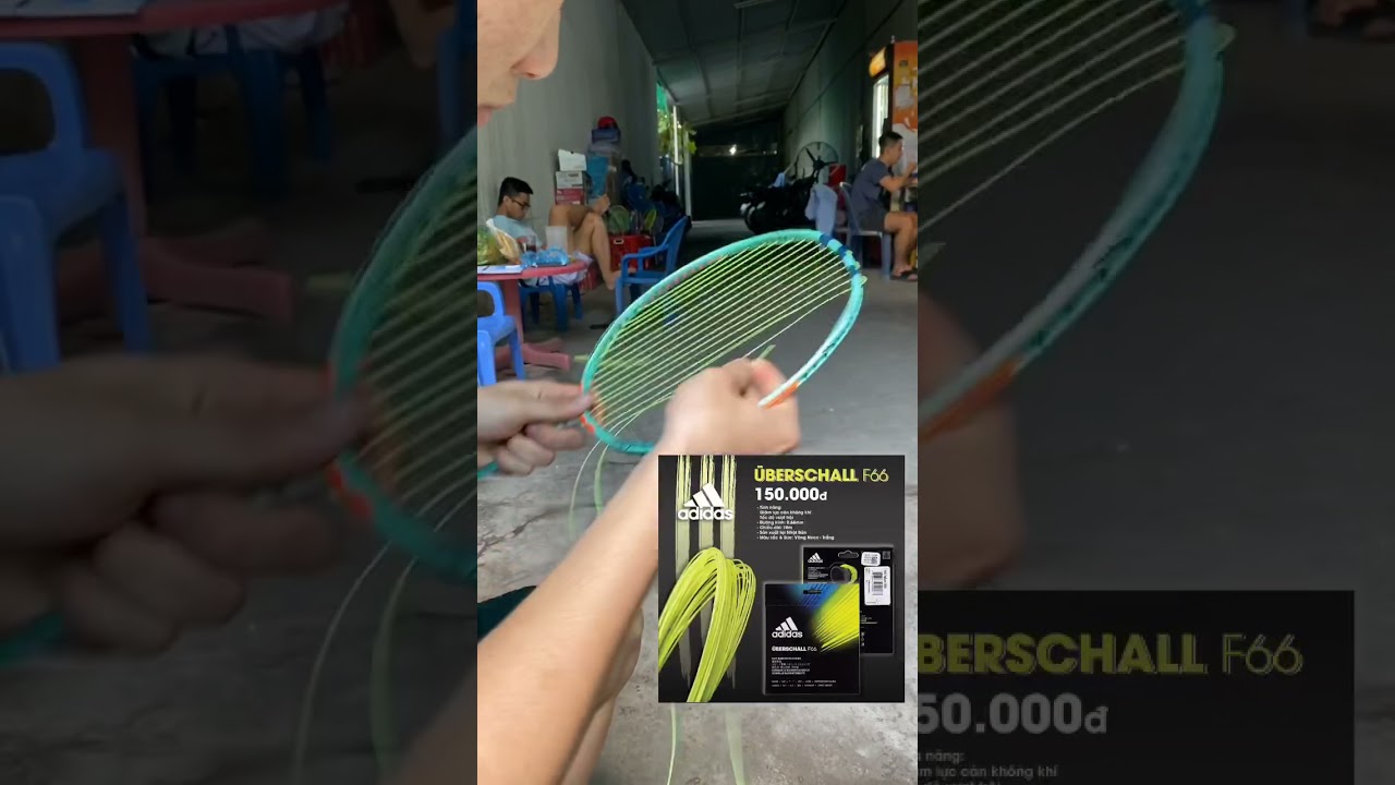 Vợt Adidas Wucht P7 l&ecirc;n lưới UBer F66