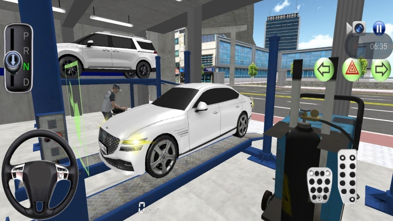 Brand new Genesis G80 Car -Washing and Auto  repairing -3D driving class - Android gameplay 2026 