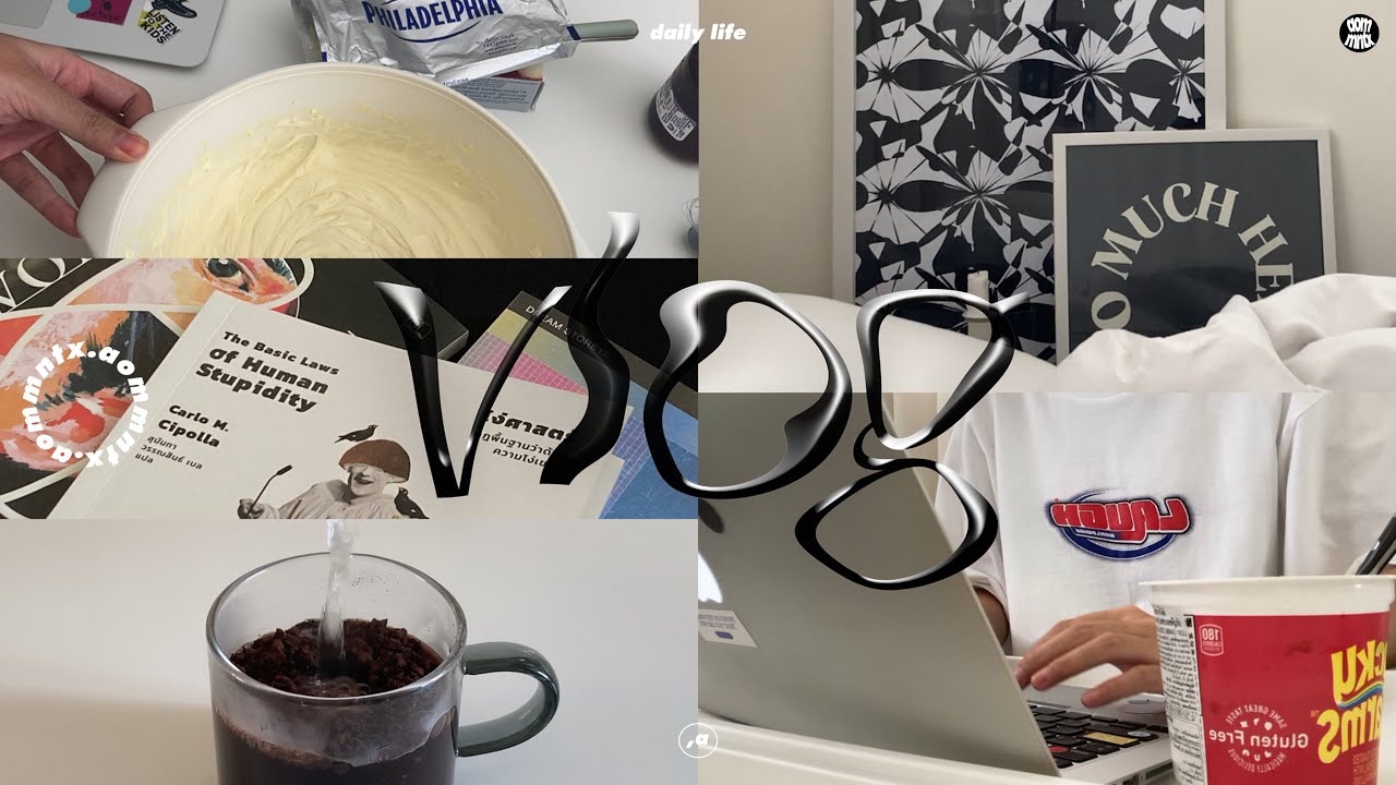 vlog, daily life, unboxing my poster! +  lots of stuff, home cafe (day/night) | aommntx