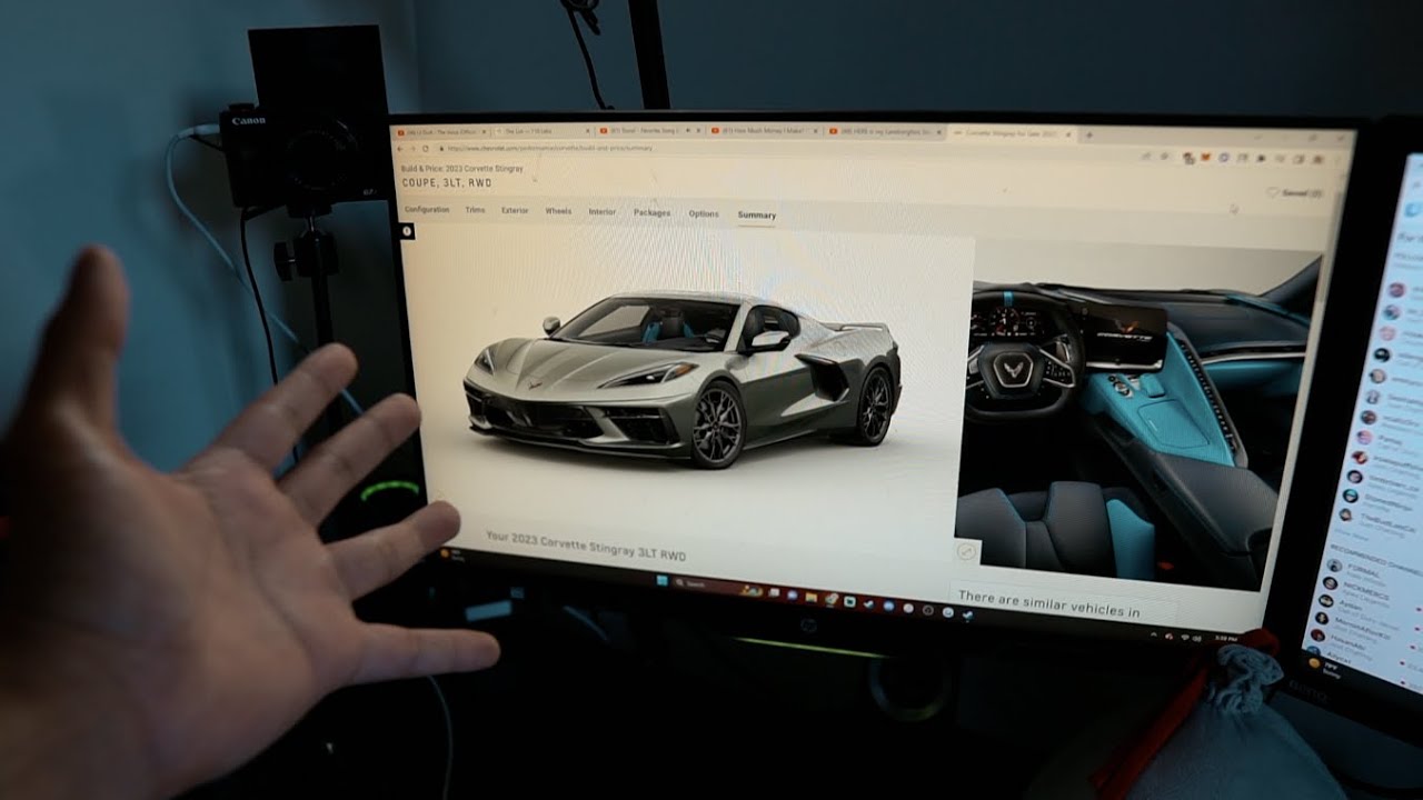 СТРОЮ МОЮ C8 CORVETTE 2023 ГОДА