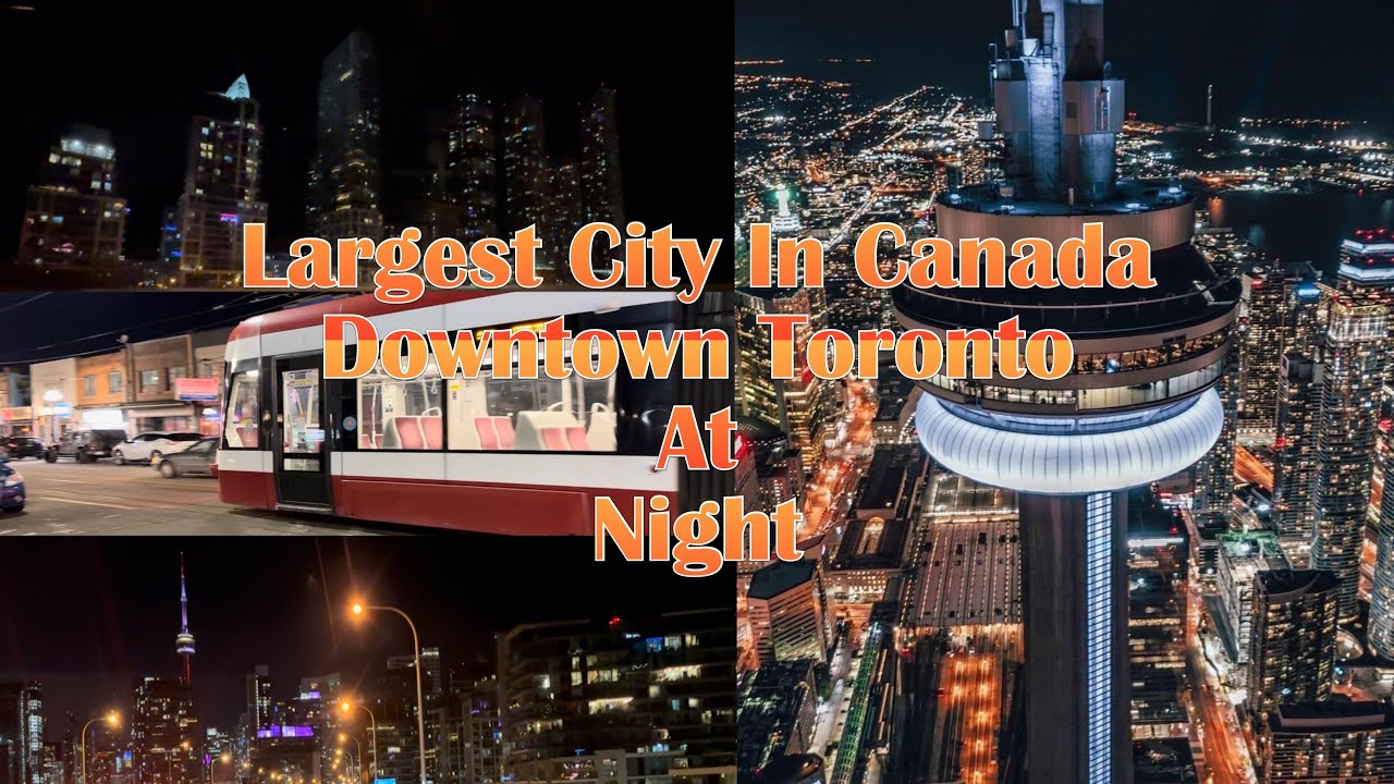 Largest city in Canada | Down Town Toronto { Dec 25th 2022 } Ontario !