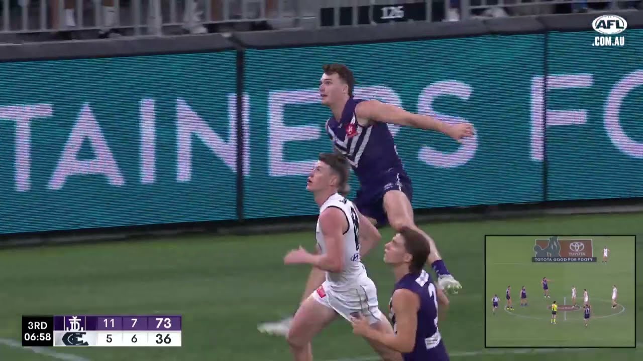 Blake Acres wins the round six Rebel Goal of the Year | 2022 | AFL