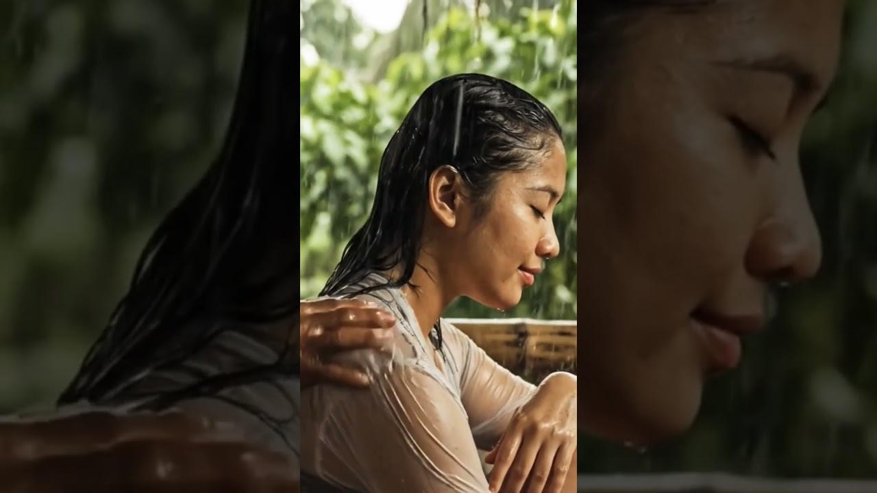 Traditional Healing in the Rain | Ancient Massage Ritual#TraditionalHealing #RainyDayMassage