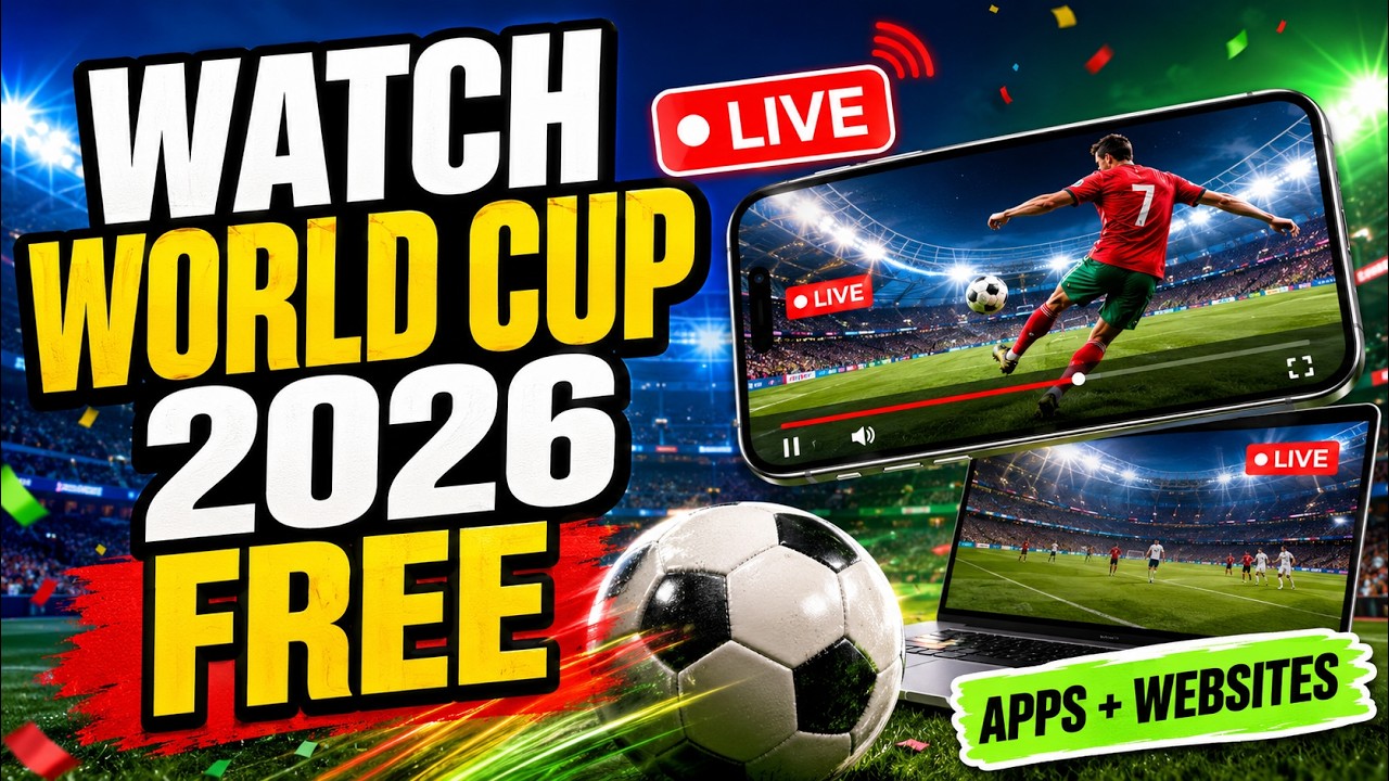 *NEW* How to Watch FIFA World Cup 2026 for FREE ⚽ Best Live Stream Apps & Websites