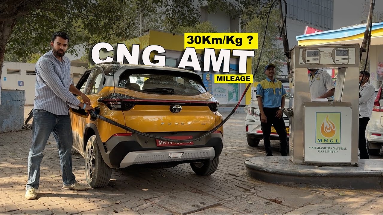 *CITY EXTREME TRAFFIC* New Punch CNG Automatic | Real Life Mileage Test