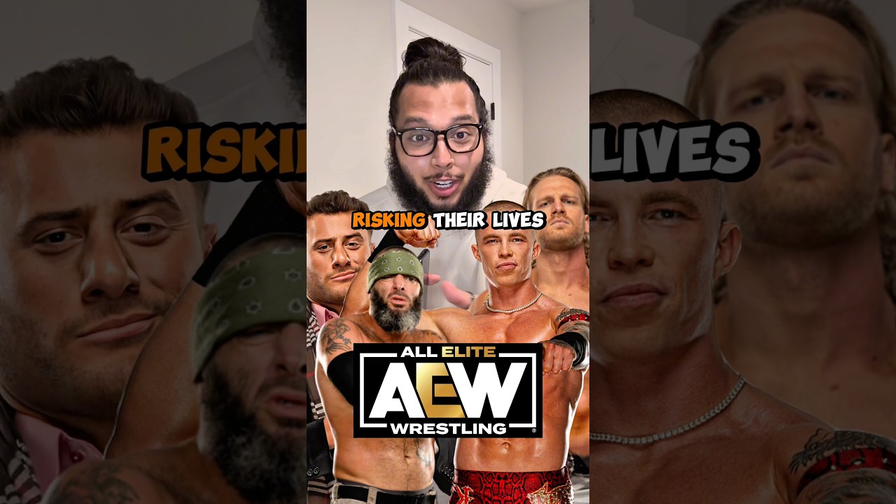 AEW wrestlers take the sickest neck bumps on a weekly basis 😬 #kiddiaz #shorts
