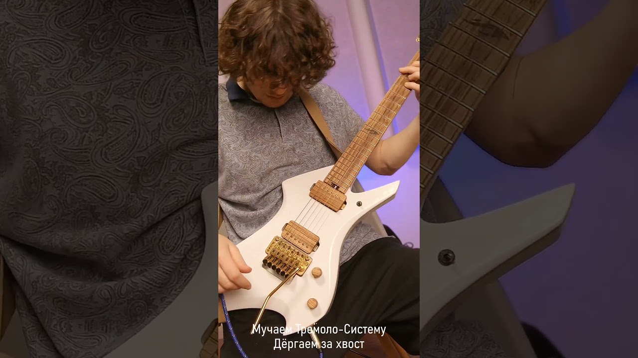 Guitar melody using tremolo #guitar #стрыкало #нашелето