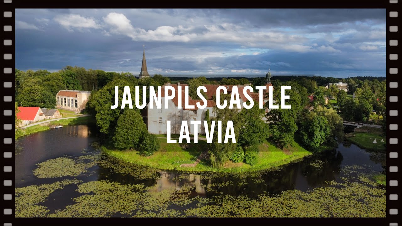 Beautiful Latvia 🇱🇻: Jaunpils Castle (Cinematic Drone Video)