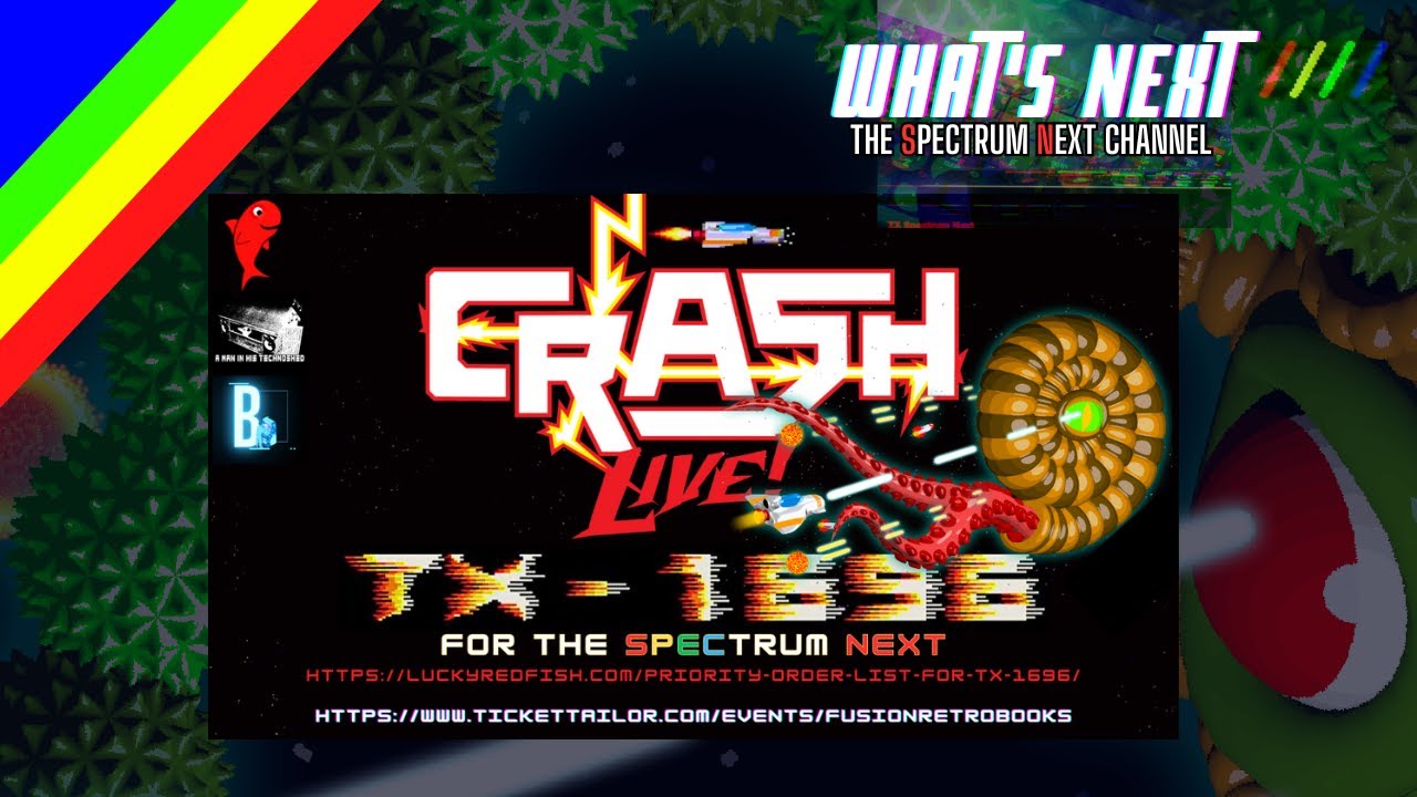 Zx Spectrum Next - TX-1696 at CRASH Live 2023