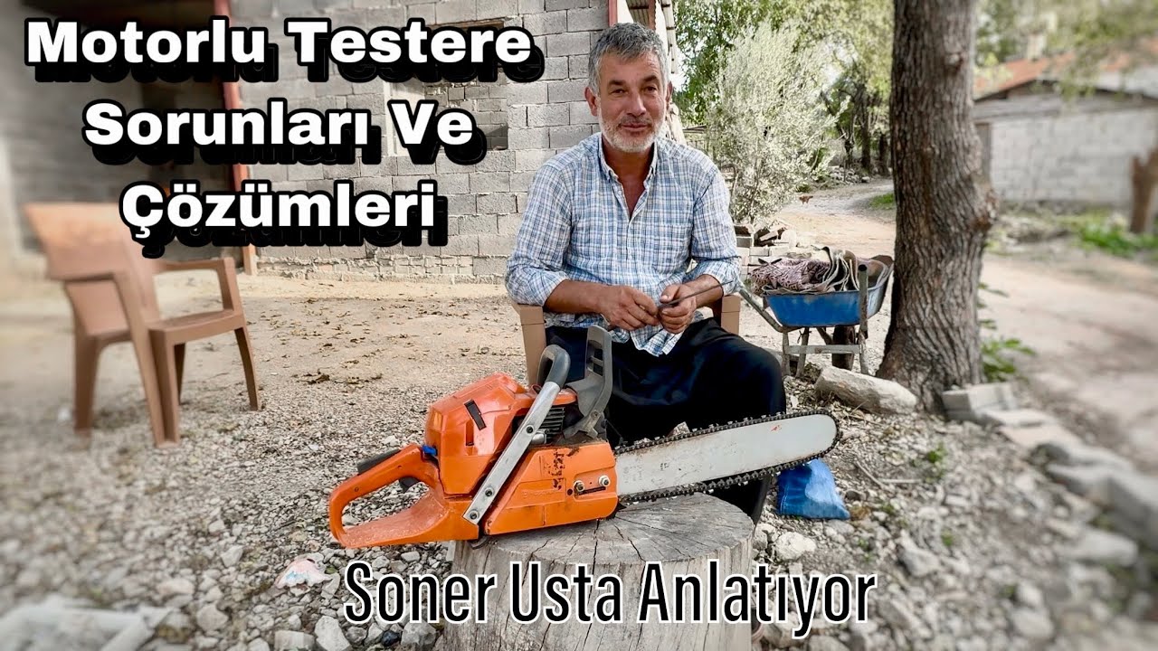 MOTORLU TESTERE ÇALIŞMIYORSA  ÇÖZÜM BURDA / Sorularınızı Cevapladık !