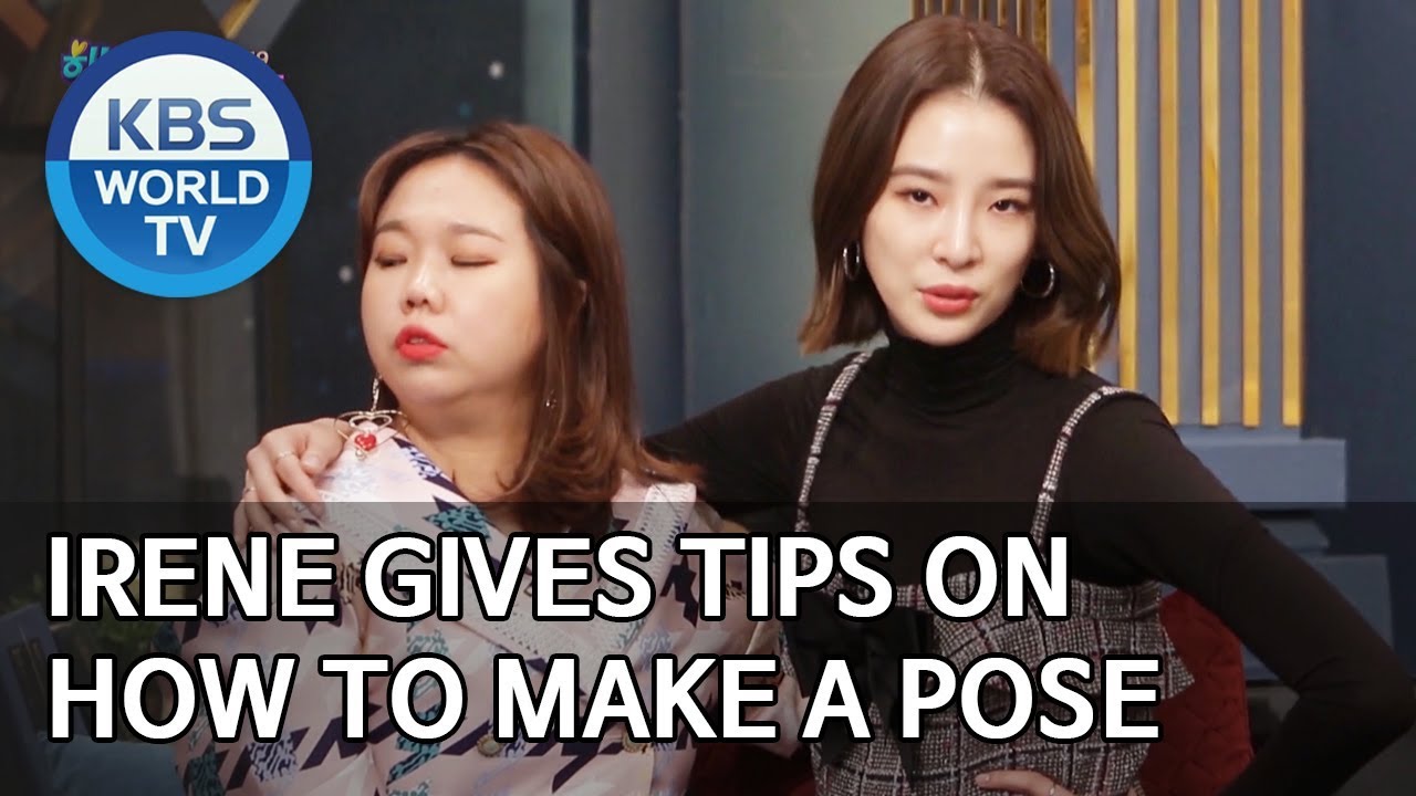 Irene gives tips on how to make a pose [Happy Together/2020.01.02]