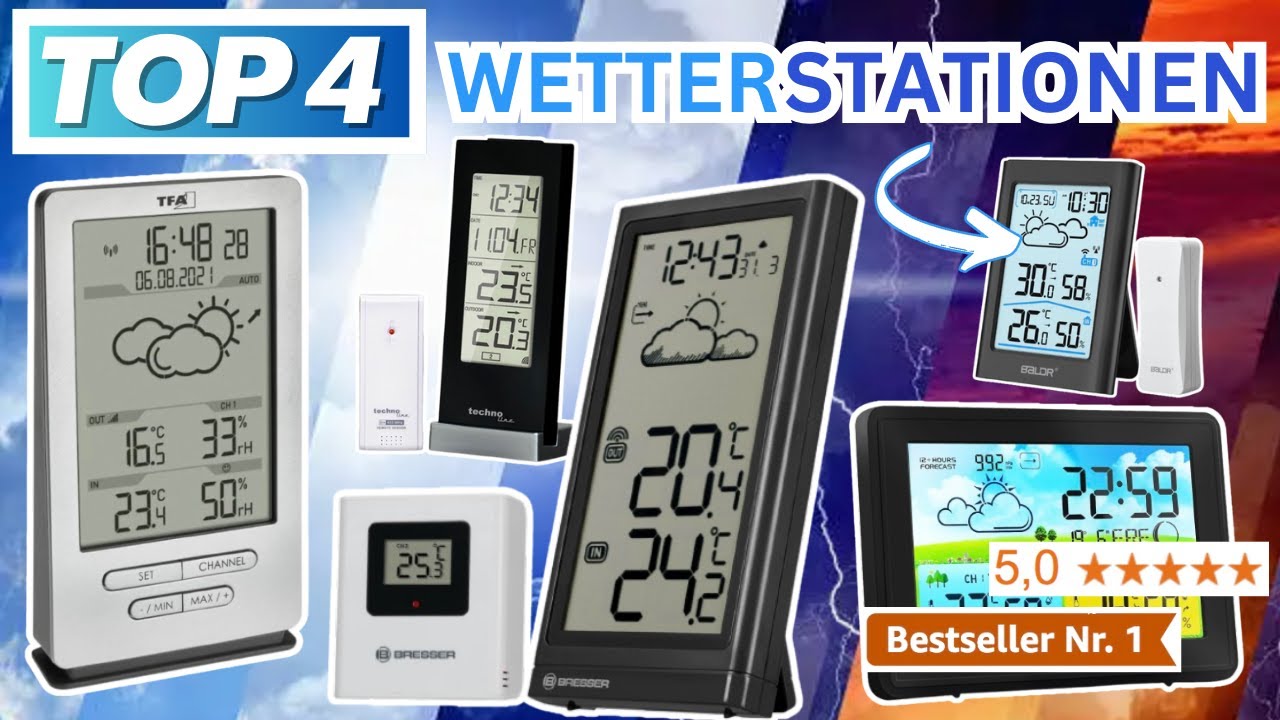 Beste WETTERSTATIONEN (Testsieger 2026) | Top 5 Wetterstation Vergleich