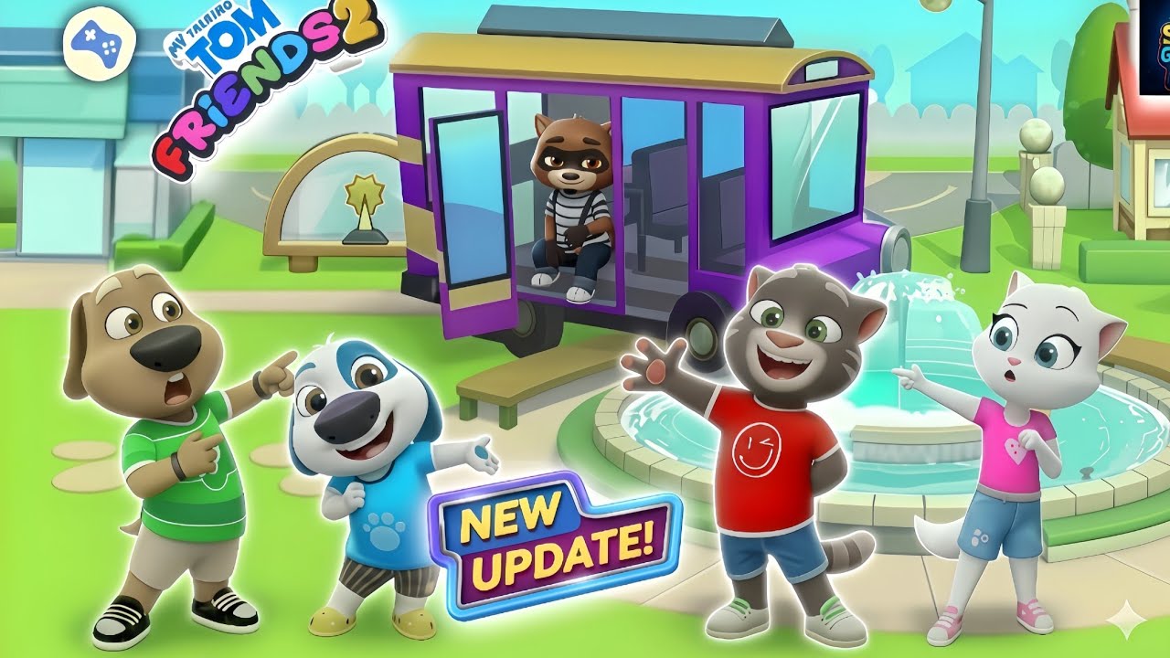 Did You Notice HIM?! 😳 My Talking Tom Friends 2 NEW Update”