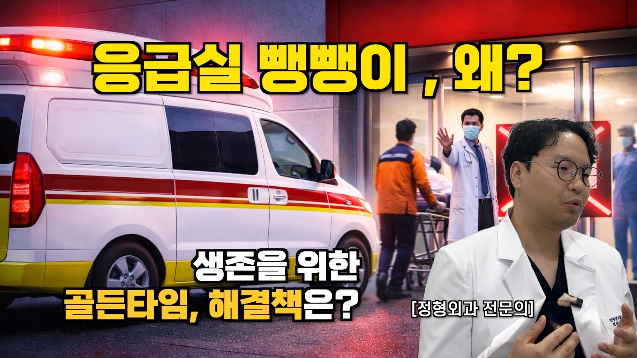 응급실 뺑뺑이, 의사들은 왜 환자를 받지 못하는가? (현직 원장의 고백)