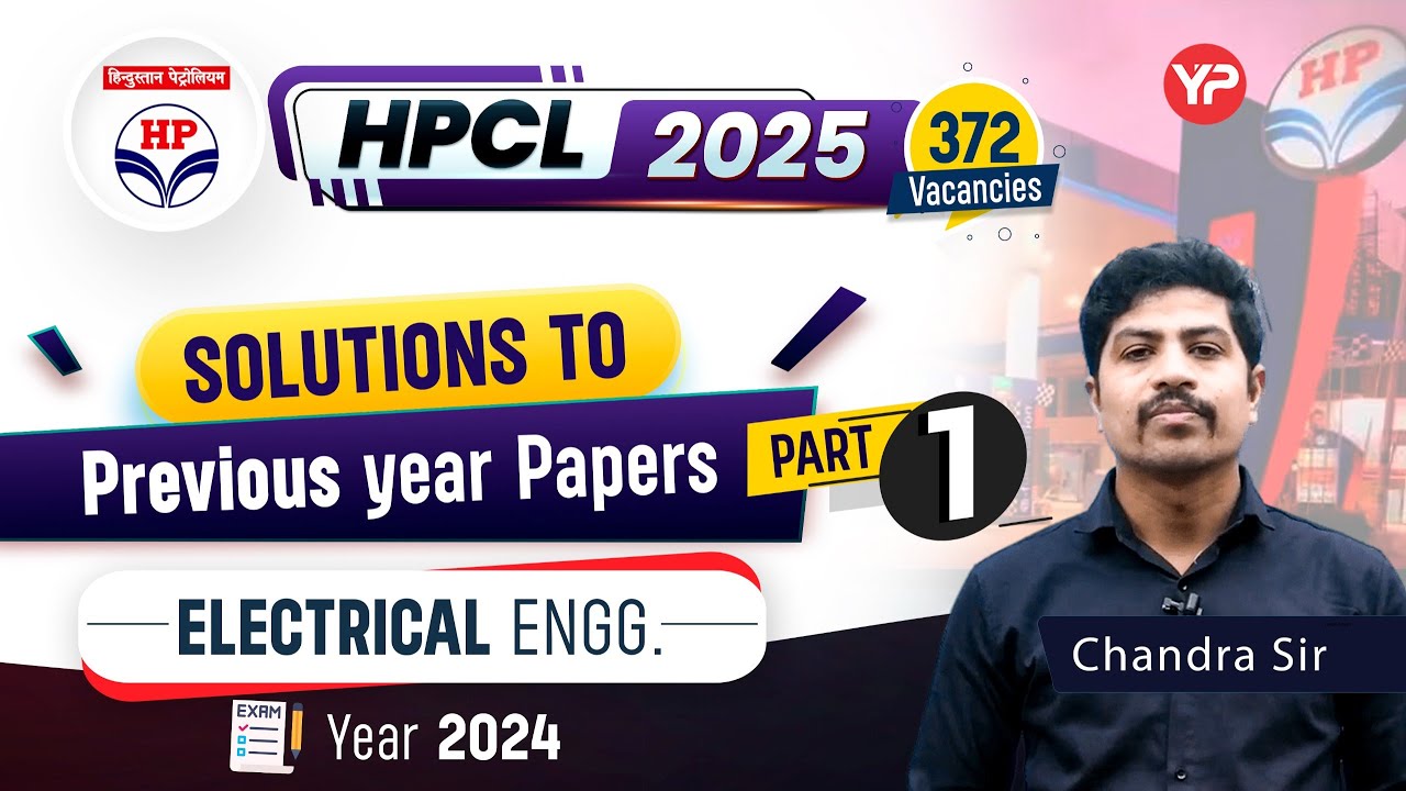 Solution to previous year's paper HPCL Electrical 2024 Part-1