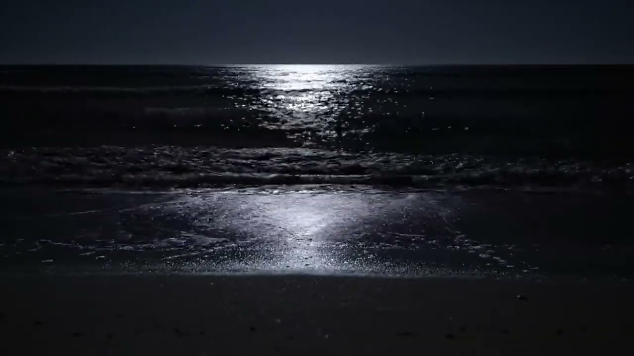 Ocean Waves That Calm Your Mind 🌙 Low Pitch Night Sounds for Deep Sleep