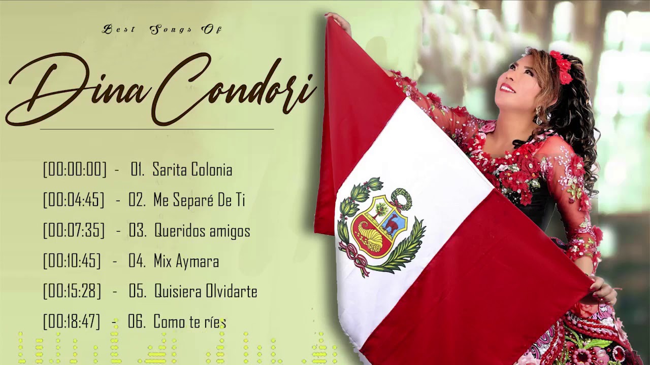 DINA CONDORI MIX ÉXITOS DE ORO  MIX AYAMARA DEL RECUERDO