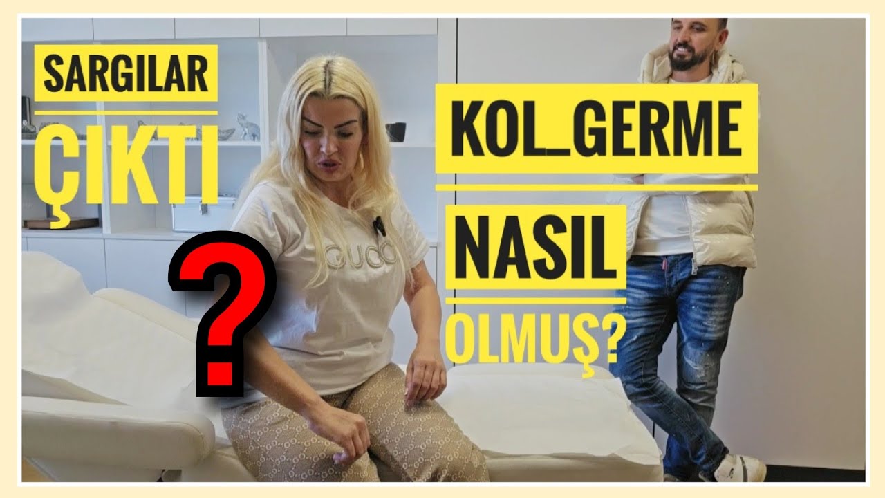 Kol Germe Ameliyatı Sonrası Sargılar Çıktı! İlk Hafta Sonuç Nasıl?