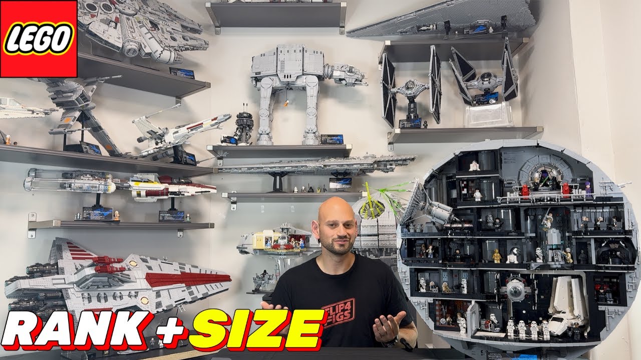 РЕЙТИНГ LEGO UCS STAR WARS + ТЕСТ РАЗМЕРА ЗВЕЗДЫ СМЕРТИ! (Все наборы UCS 2021–2025 годов в сравне...