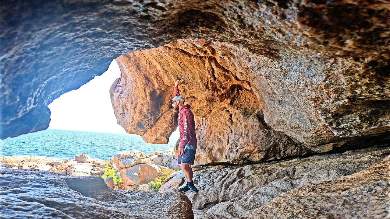 Camping and Fishing a Remote Island