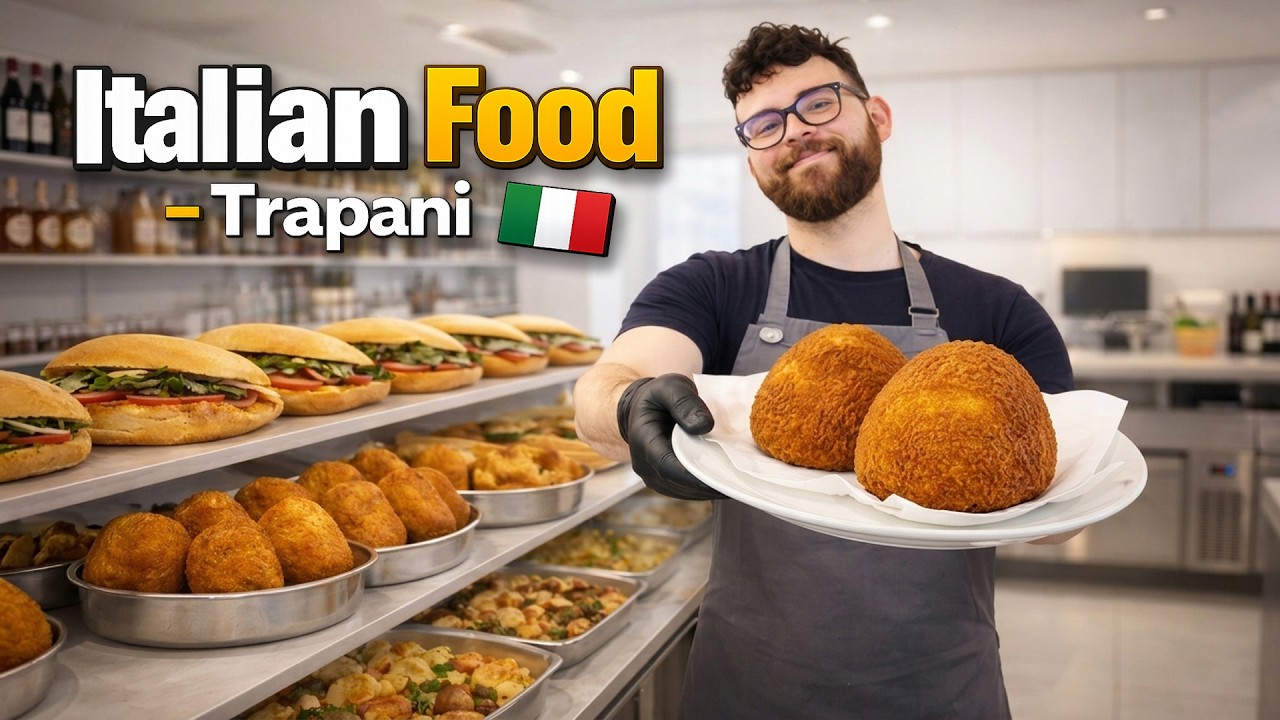 Еще ИТАЛЬЯНСКАЯ ЕДА в Трапани 🇮🇹 &ndash; сицилийские аранчини, морепродукты и свежая паста