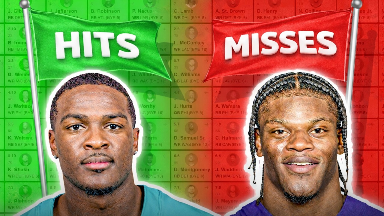 2025 Fantasy Football Biggest Hits & Misses: What We Learned From This Season