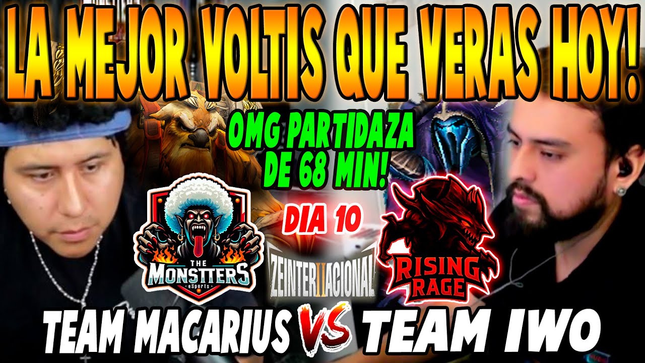 TEAM MACARIUS vs TEAM IWO [BO1] - OMG PARTIDAZA DE 68 MIN! 