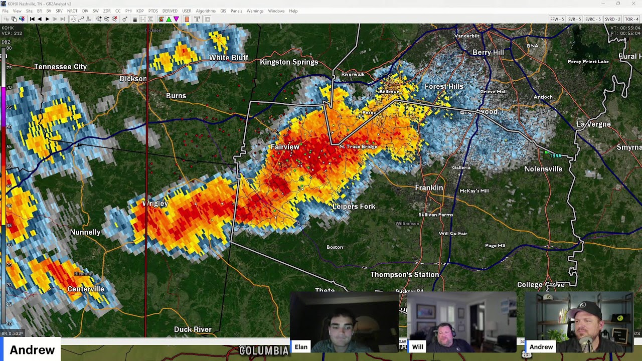 Storm Coverage for June 6, 2025