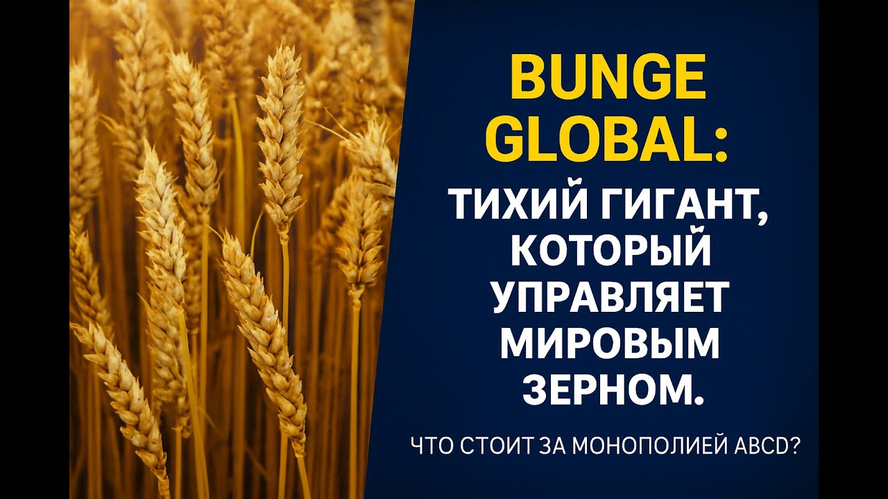 Bunge Global: Тихий Гигант, Который Управляет Мировым Зерном. Что Стоит За Монополией ABCD?