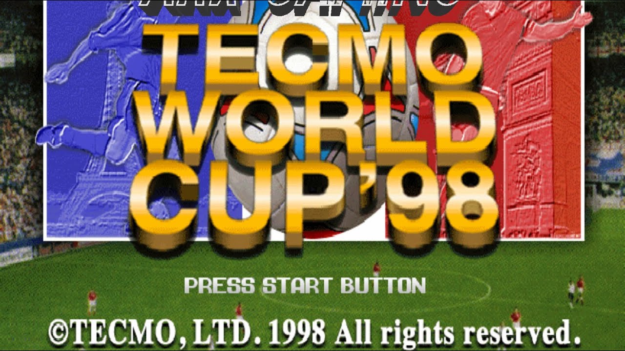 Tecmo World Cup 98 Arcade  Argentina Gameplay