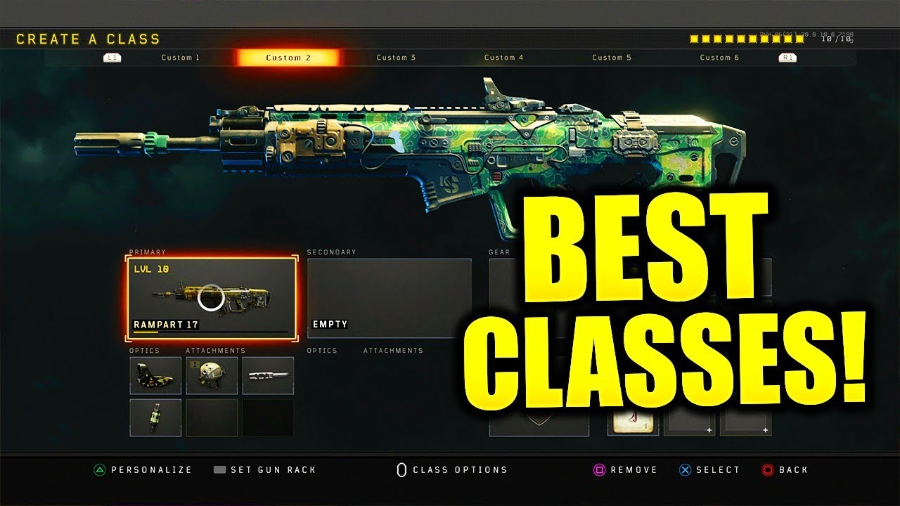 BLACK OPS 4 BEST CLASS SETUPS! COD BLACK OPS 4 BEST CLASS SETUPS BO4 BEST CLASSES!