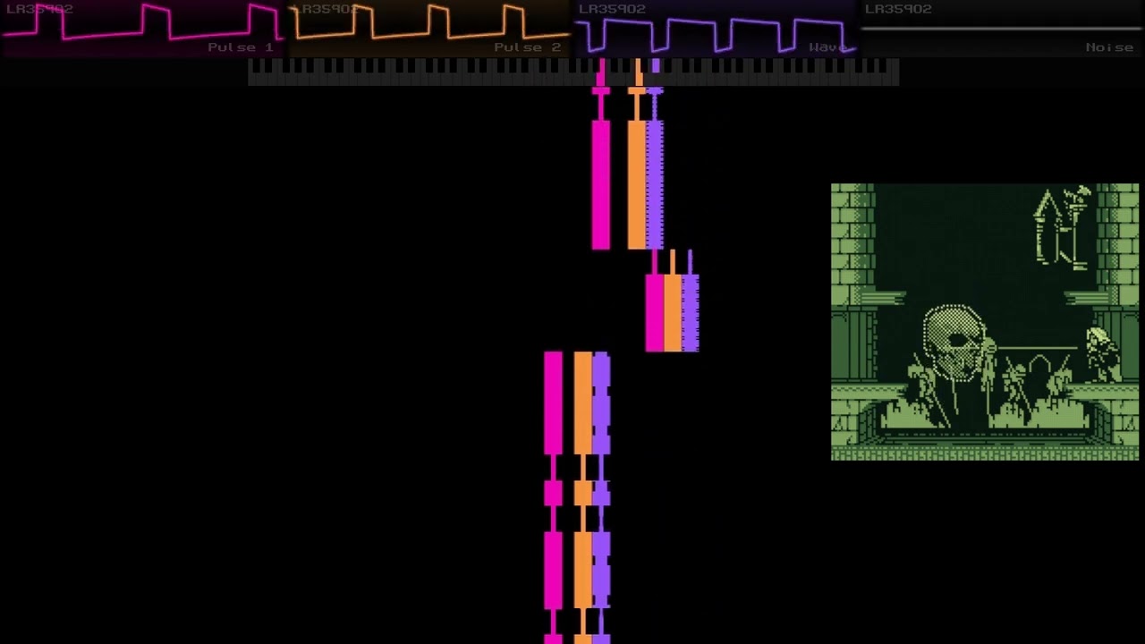 Castlevania SotN - Finale Toccata | 終曲トッカータ (8-bit, Gameboy, hUGETracker)