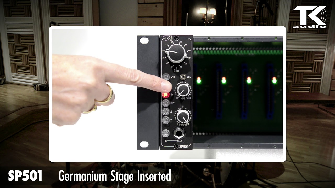 SP501 4 channel drum recording