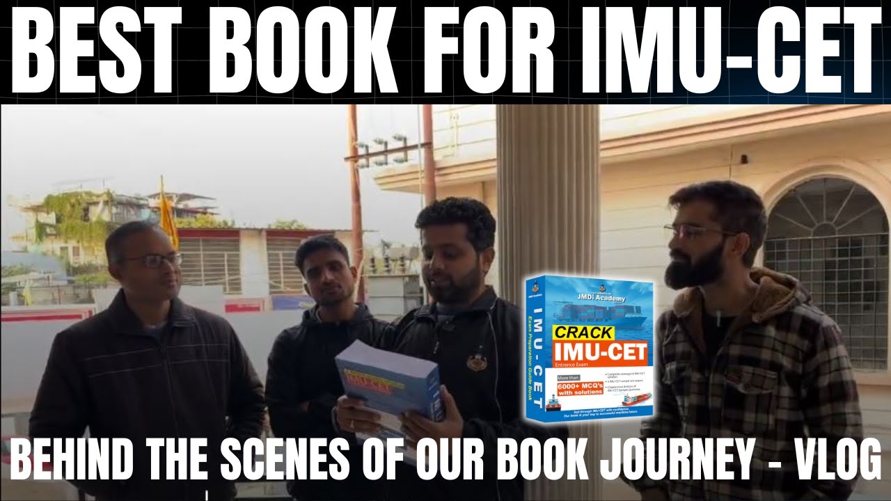 Best book for imucet preparation