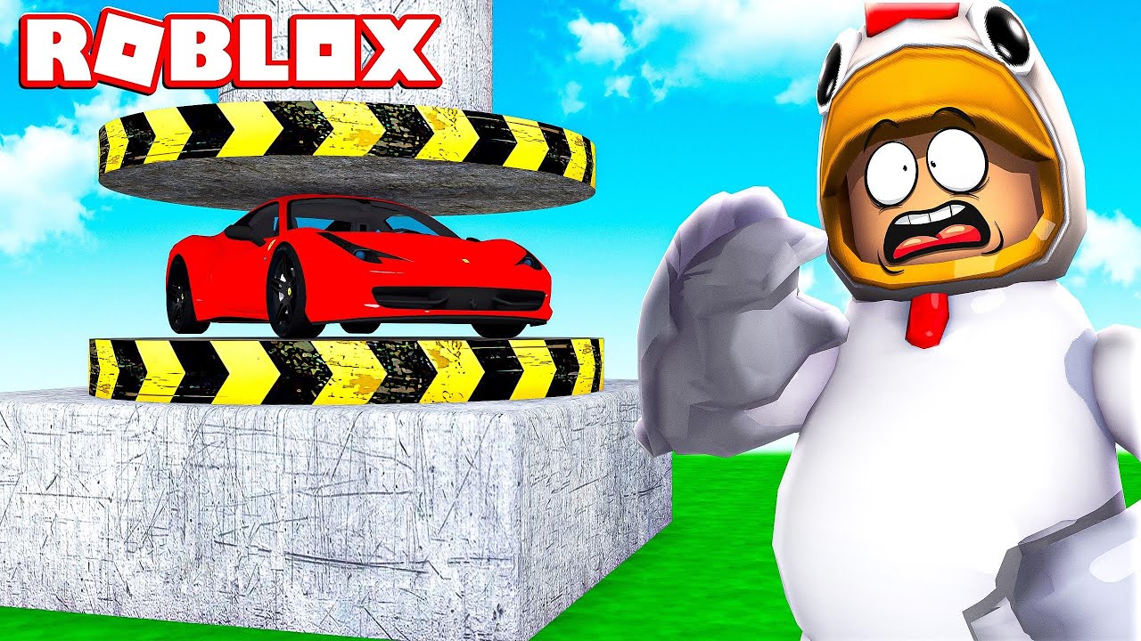 HO DISTRUTTO LA MIA NUOVA FERRARI SU ROBLOX!!