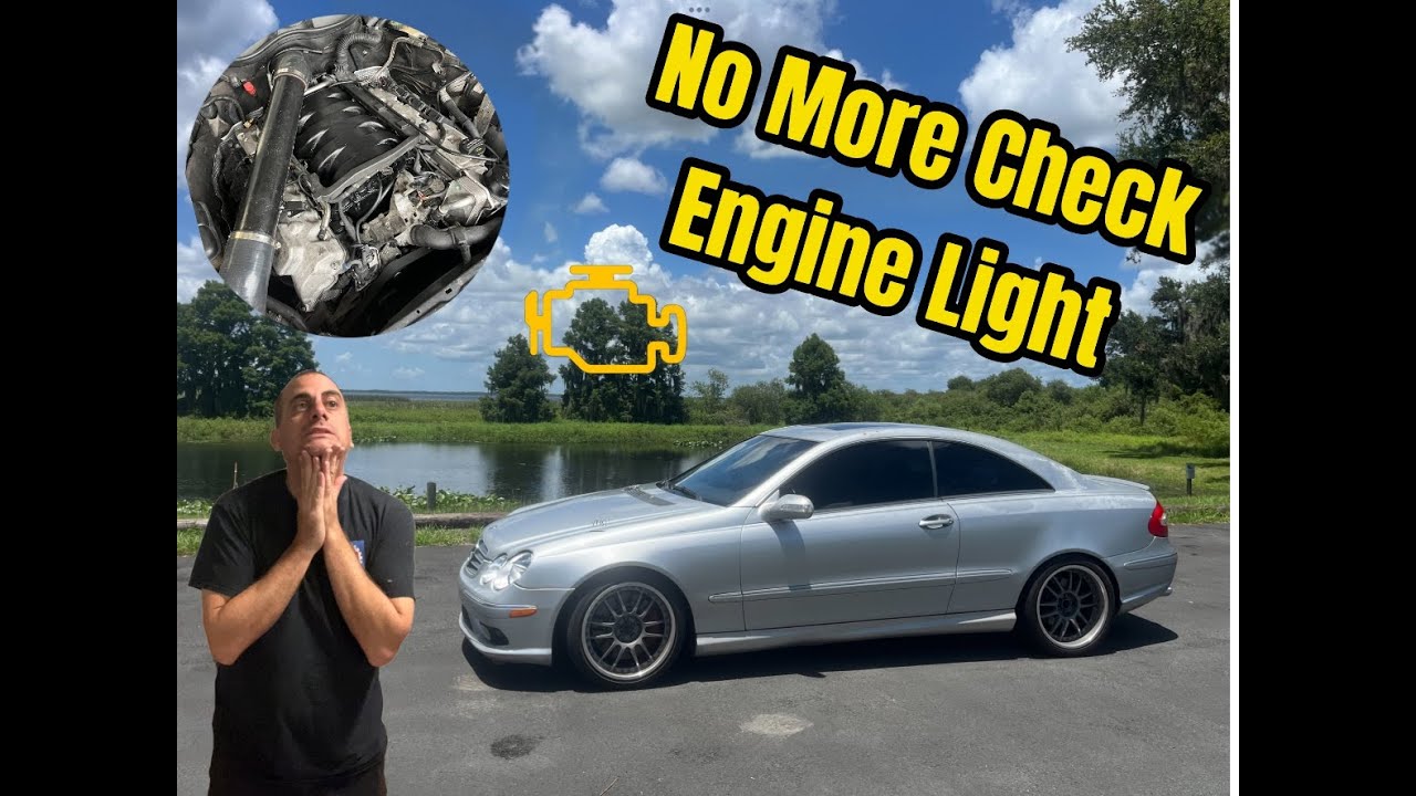 Replacing Breather Hose On Mercedes Clk55 Amg M113 and m112