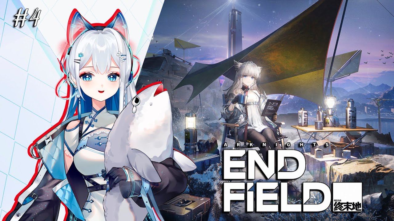 EN VTuber ★ ARKNIGHTS ENDFIELD 1.0 ★ First time - Story walkthrough ★ Gameplay ★ STREAM 4