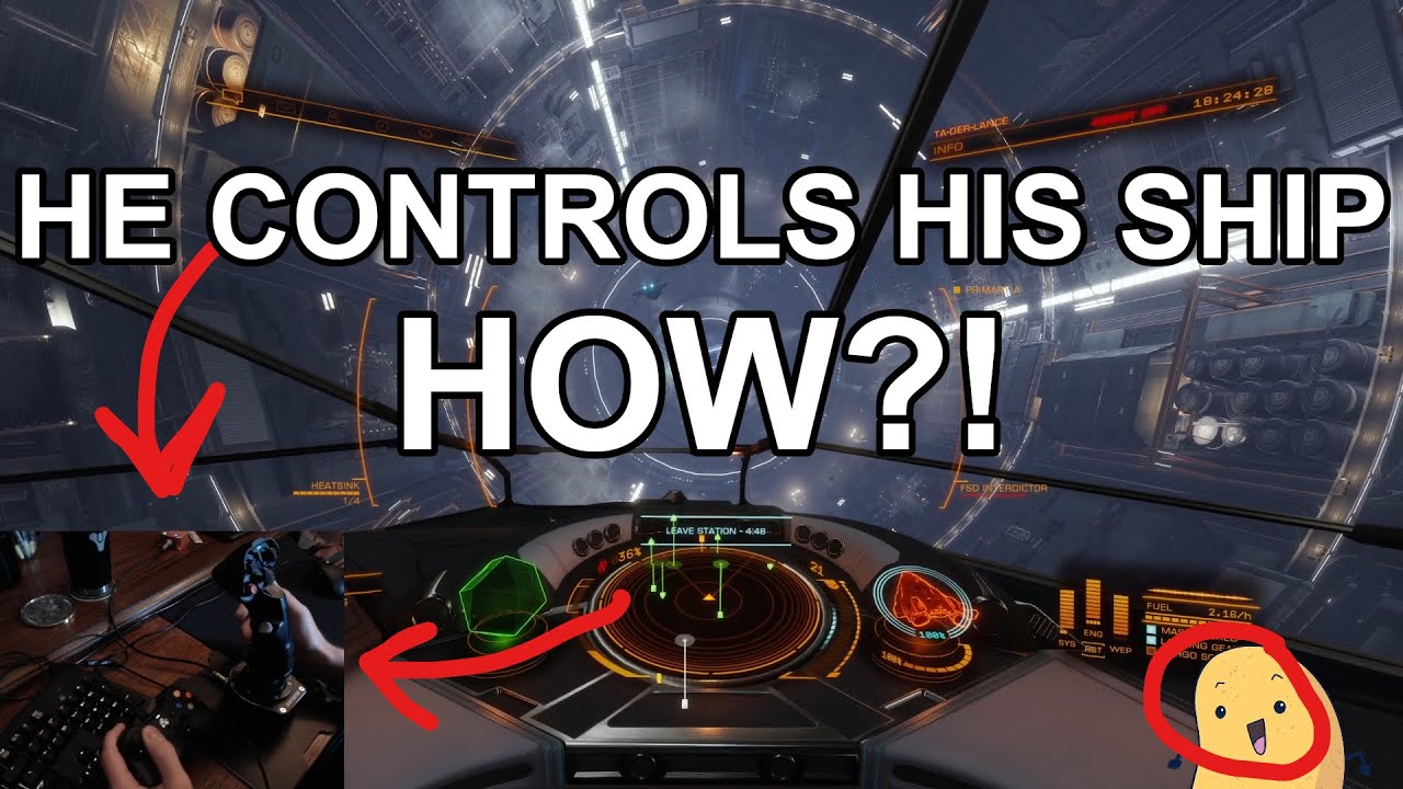 Stick and Controller Demo for Elite: Dangerous