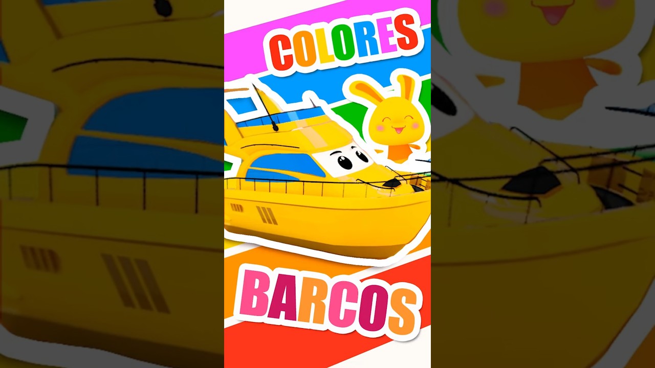 🛥️ &iexcl;SUPER BARCO AMARILLO! 💛✨ #titounis #colores #barco #cancionesparani&ntilde;os #amarillo