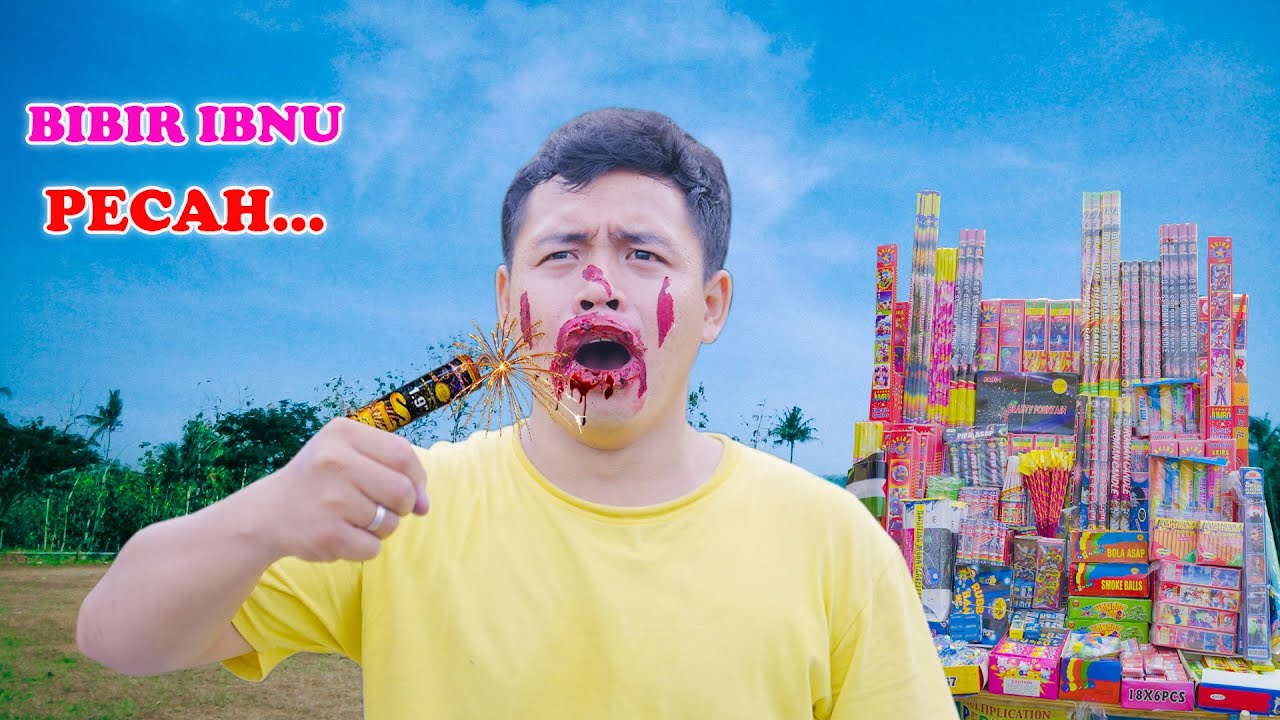 BIBIR IBNU PECAH SAAT MAIN PETASAN