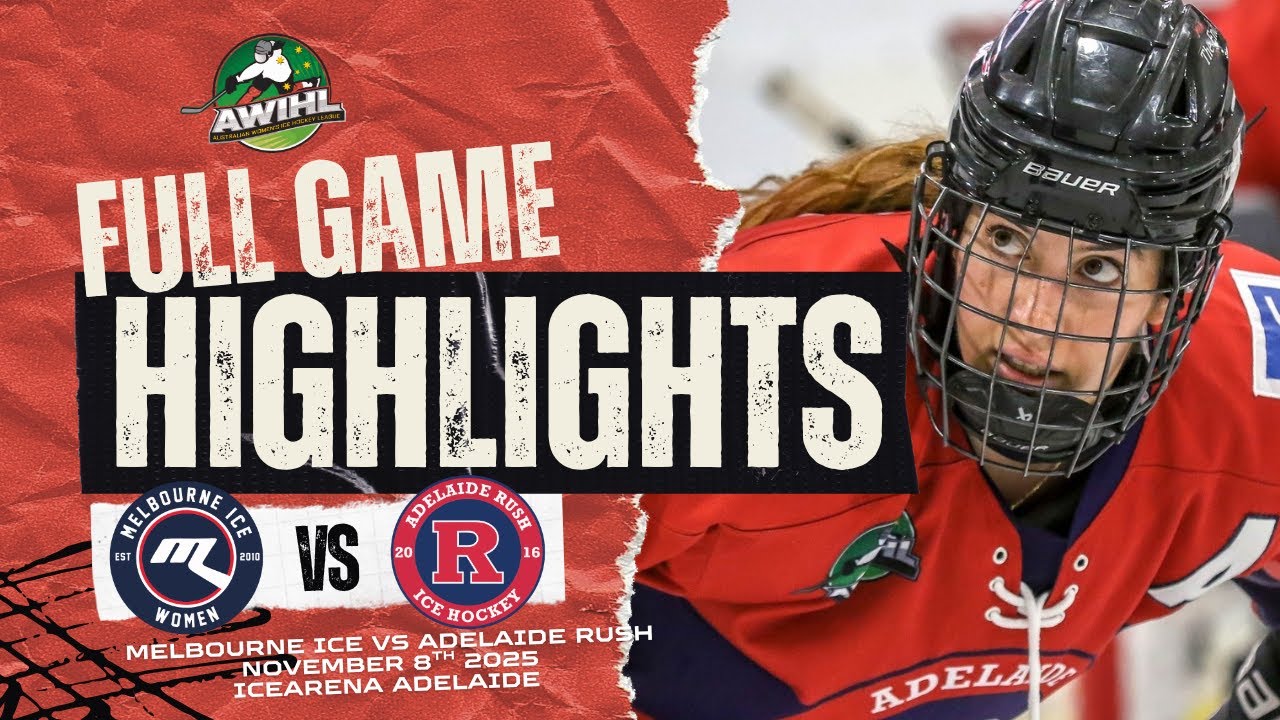 AWIHL Highlights | Melbourne Ice vs Adelaide Rush | November 8th 2025
