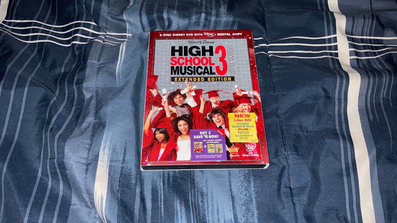 Opening to High School Musical 3: Senior Year 2009 DVD (Main Menu/Español options) (13K Special)