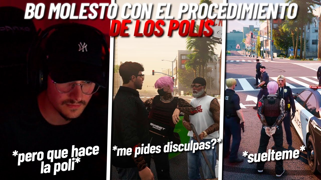 BO(dess) molesto con los POLIS por su procedimiento😡