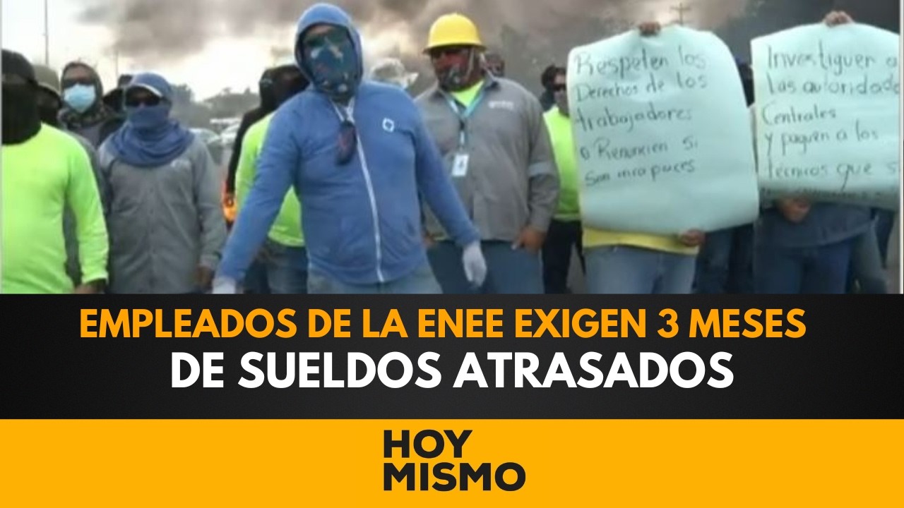 Empleados del Programa de Reducción de Pérdidas en protesta en varios puntos del país.