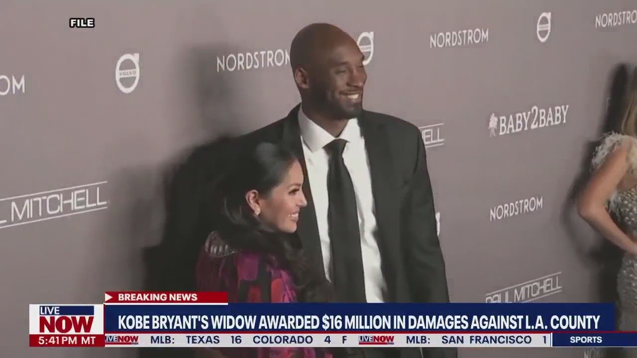 Kobe Bryant widow awarded $16 million in trial over crash site photos | LiveNOW from FOX