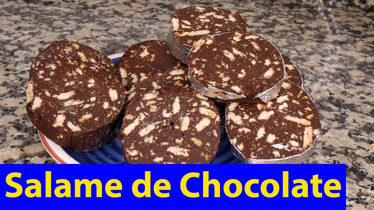 Como Faço Salame de Chocolate