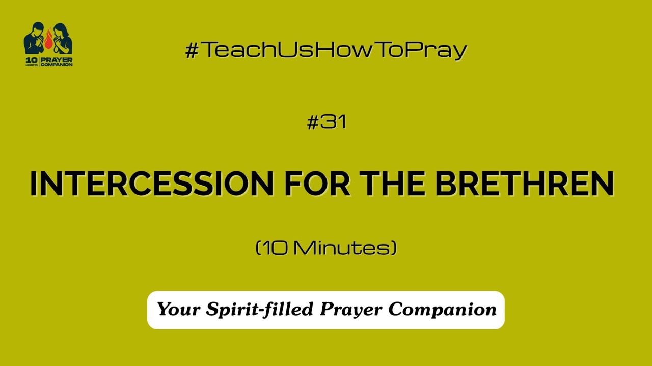 Prayer of Intercession - Prayer Companion